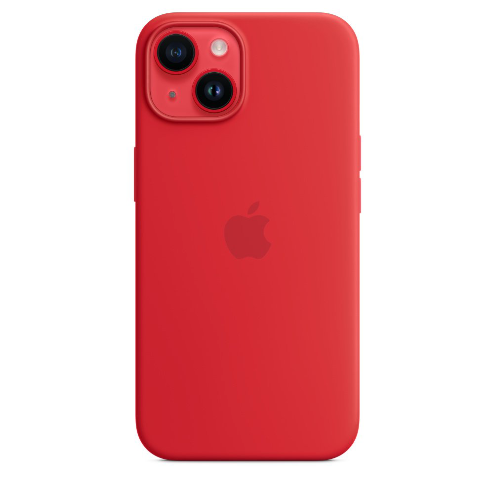 Чехол Apple для iPhone 14 Silicone Case with MagSafe MPRW3ZM/A красный купить,NaN