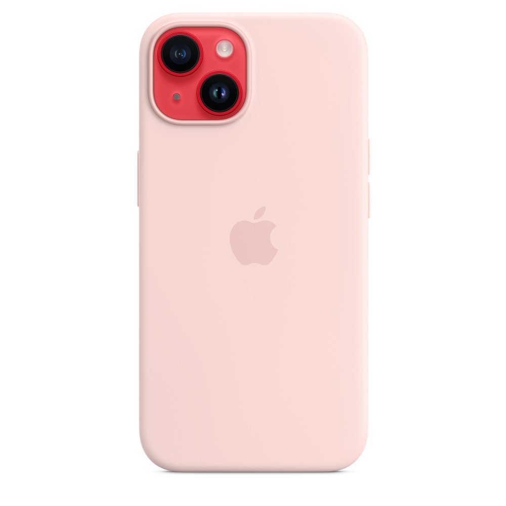 Чехол Apple для iPhone 14 Silicone Case with MagSafe MPRX3ZM/A розовый мел - ForteMarket Чехол Apple для iPhone 14 Silicone Case with MagSafe MPRX3ZM/A розовый мел купить,0