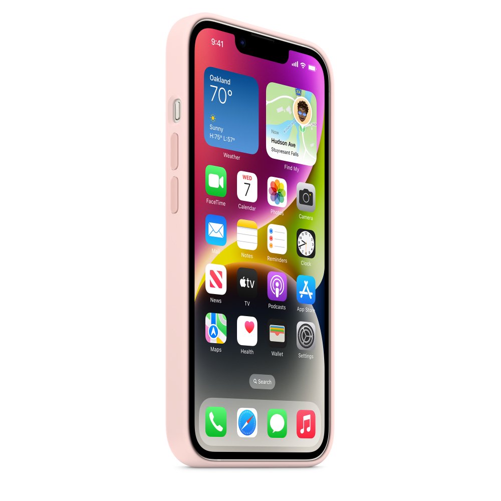 Чехол Apple для iPhone 14 Silicone Case with MagSafe MPRX3ZM/A розовый мел - ForteMarket Чехол Apple для iPhone 14 Silicone Case with MagSafe MPRX3ZM/A розовый мел купить,0