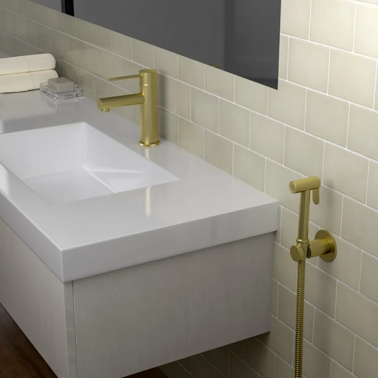 Смеситель Timo Saona 2360/17G золото матовое купить,NaN