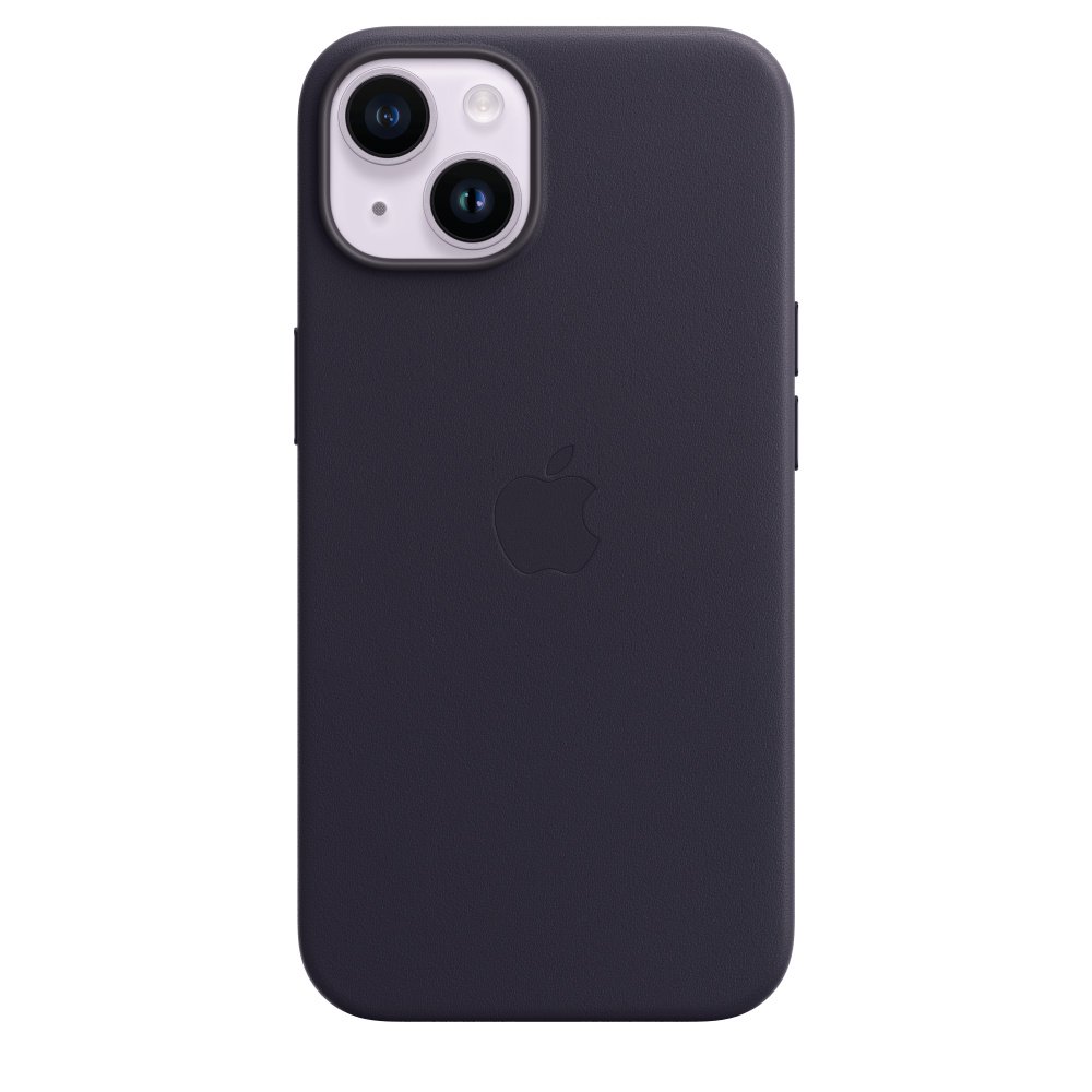 Чехол Apple для iPhone 14 Leather Case with MagSafe MPP63ZM/A чернила - ForteMarket Чехол Apple для iPhone 14 Leather Case with MagSafe MPP63ZM/A чернила купить,0