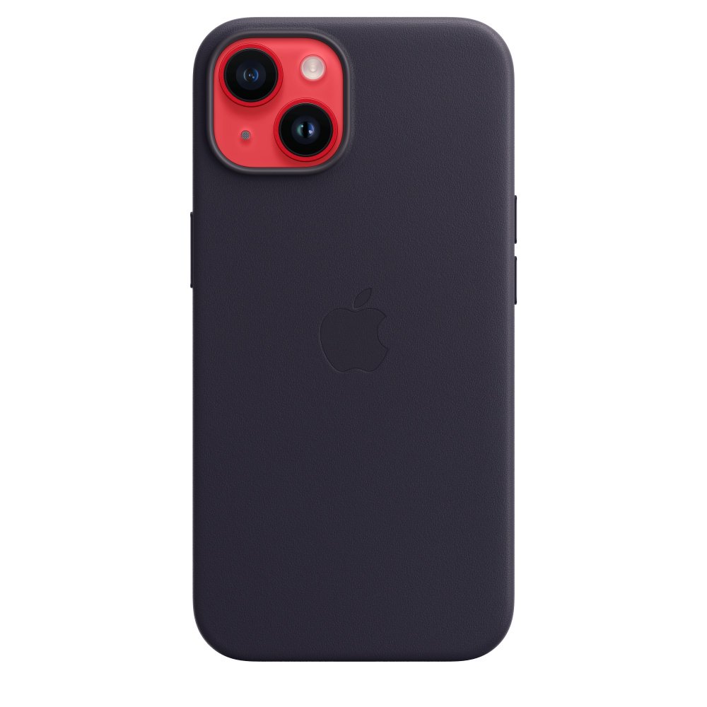 Чехол Apple для iPhone 14 Leather Case with MagSafe MPP63ZM/A чернила - ForteMarket Чехол Apple для iPhone 14 Leather Case with MagSafe MPP63ZM/A чернила купить,0
