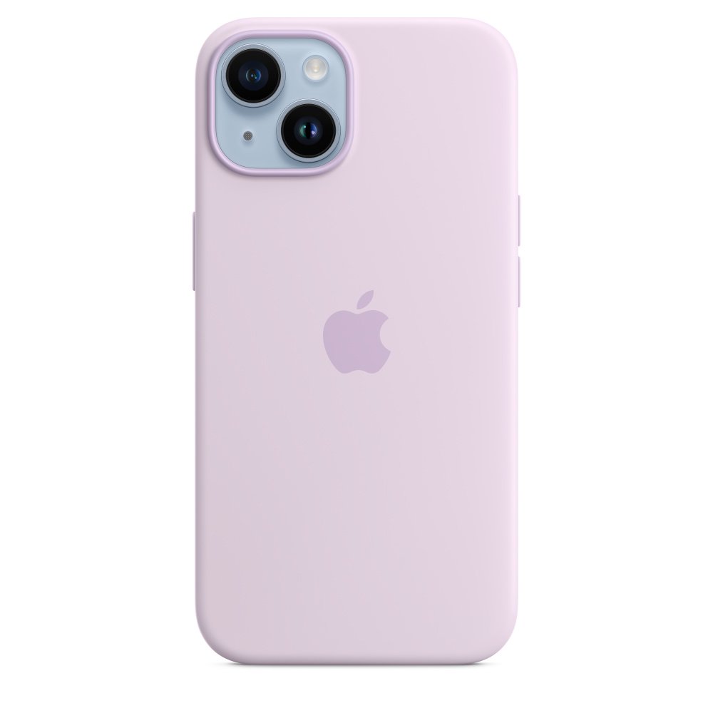 Чехол Apple для iPhone 14 Silicone Case with MagSafe MPRY3ZM/A сирень купить,NaN