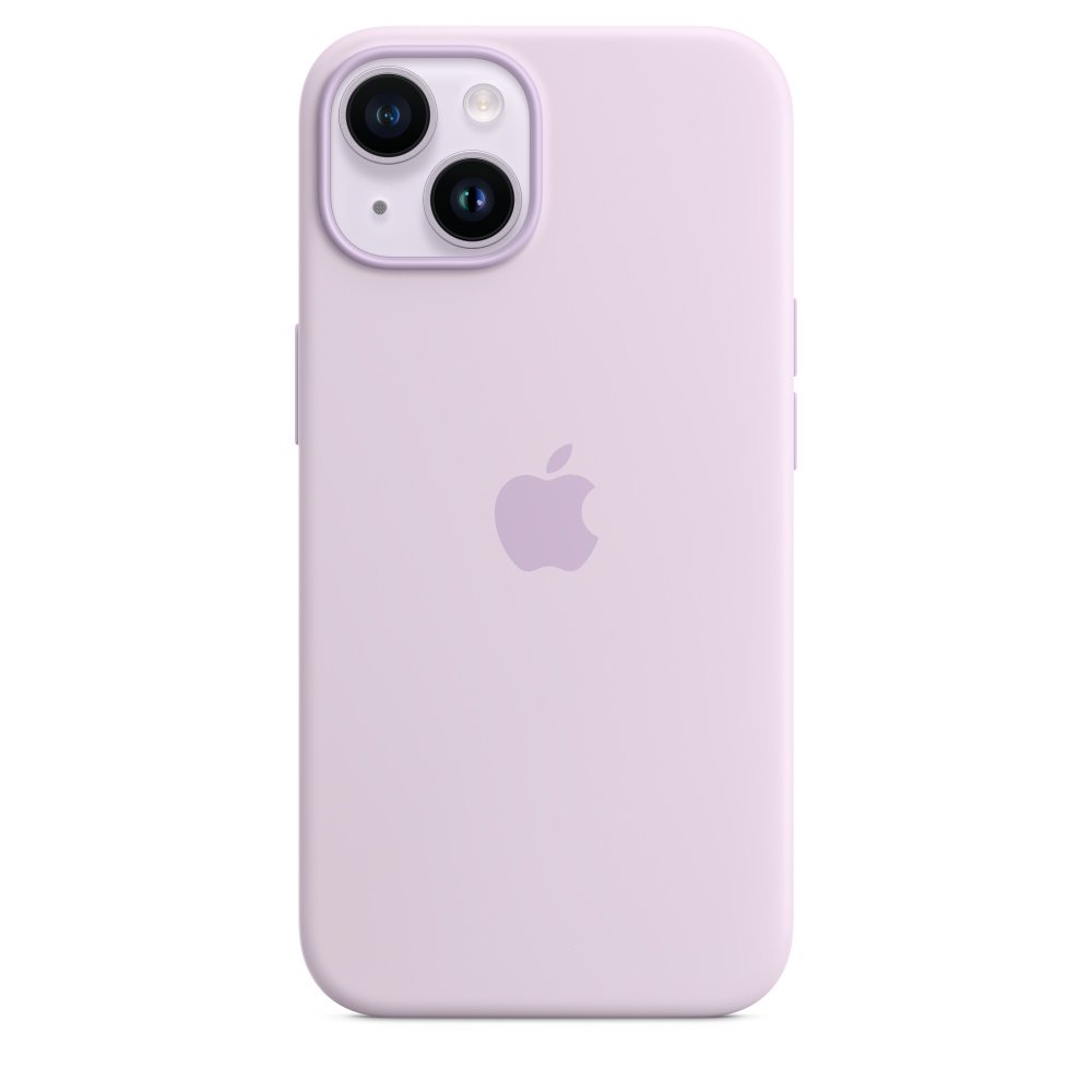 Чехол Apple для iPhone 14 Silicone Case with MagSafe MPRY3ZM/A сирень купить,NaN