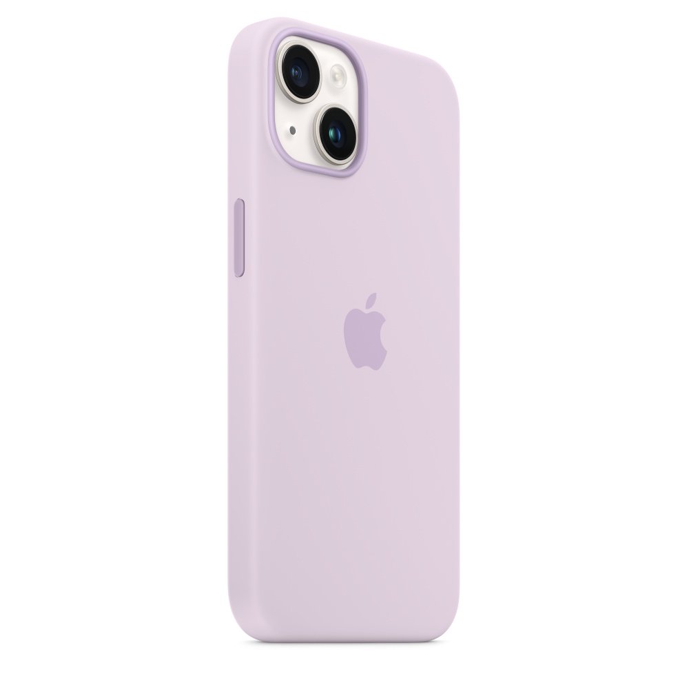 Чехол Apple для iPhone 14 Silicone Case with MagSafe MPRY3ZM/A сирень купить,NaN
