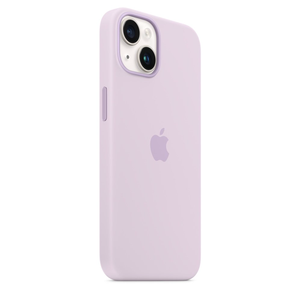 Чехол Apple для iPhone 14 Silicone Case with MagSafe MPRY3ZM/A сирень купить,NaN