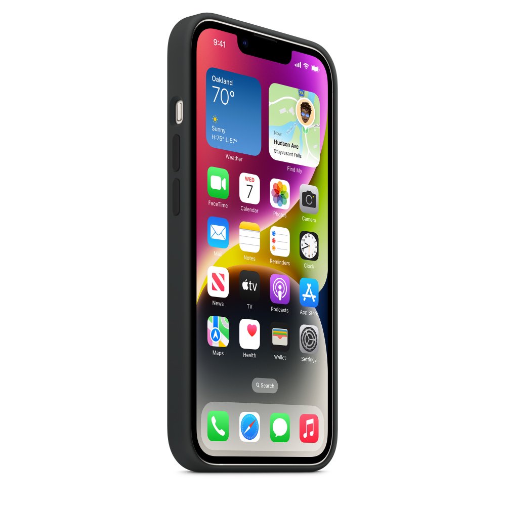 Чехол Apple для iPhone 14 Plus Silicone Case with MagSafe MPT33ZM/A темная ночь купить,0