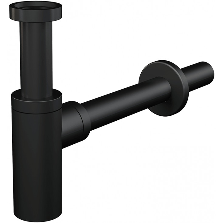 Сифон Alca Plast A400BLACK черный