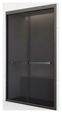 Ограждение душевое Stella 7333А 180х200см графит купить,NaN