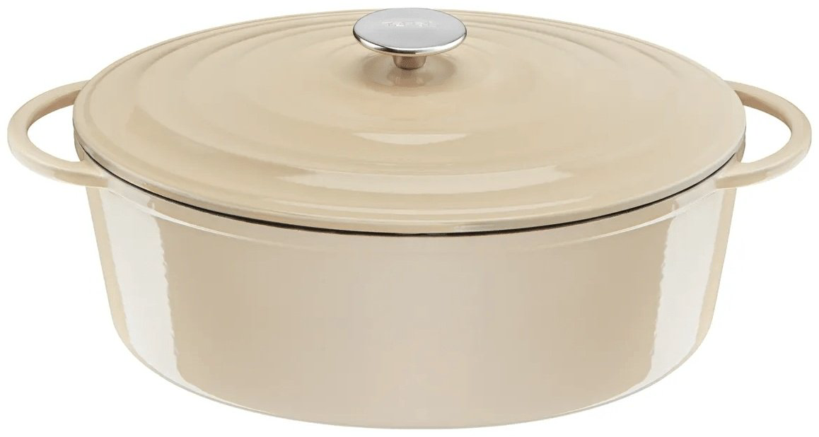 Кастрюля 7.2 л, Tefal Lov E2590604 чугун купить,NaN