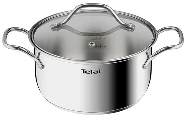 Кастрюля 2.9 л, Tefal B8644474 нержавеющая сталь