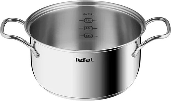 Кастрюля 2.9 л, Tefal B8644474 нержавеющая сталь