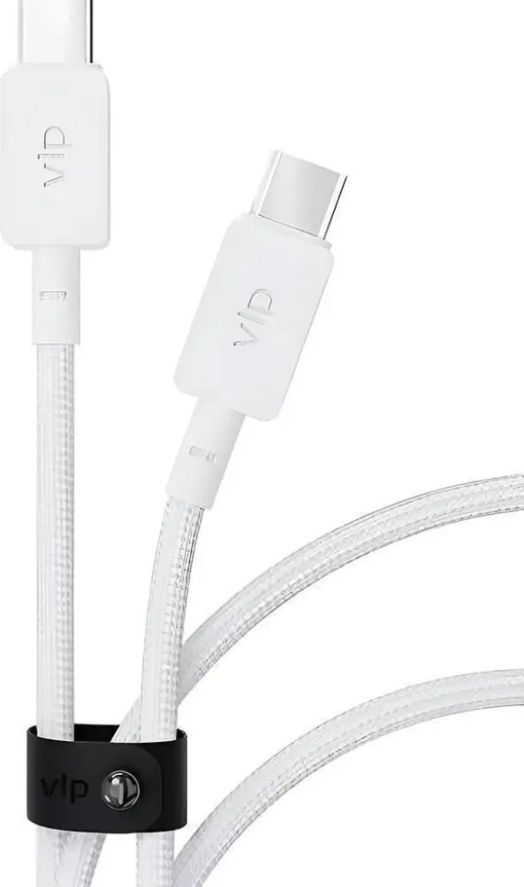 Кабель VLP USB TypeC (M) белый купить,NaN