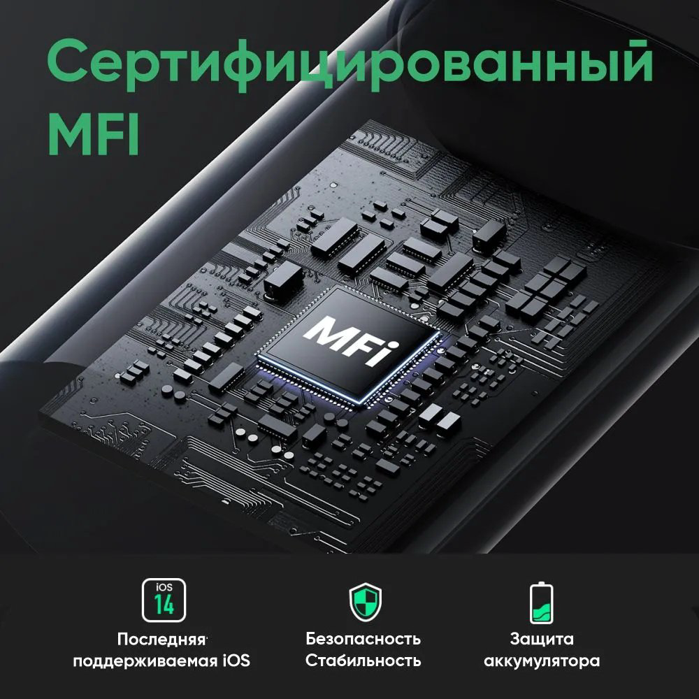 Кабель Ugreen USB TypeC (F), USB TypeC (M) черный купить,NaN