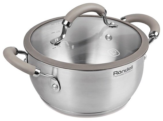 Кастрюля 2 л, Rondell Balance RDS-753 сталь купить,NaN