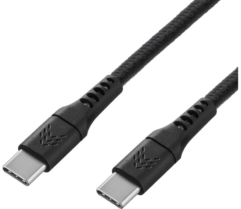 Кабель Rocket USB TypeC (F), USB TypeC (M) черный