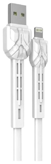 Кабель Moxom Lightning (M), USB 2.0 (M) белый купить,NaN