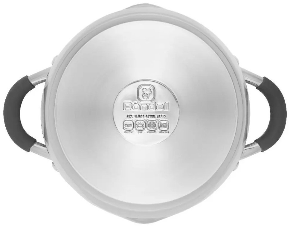 Кастрюля 2.3 л, Rondell RDS 023 нержавеющая сталь купить,NaN