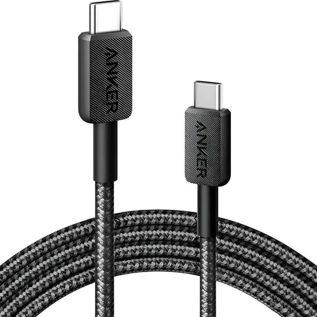 Кабель Anker USB TypeC (M) черный