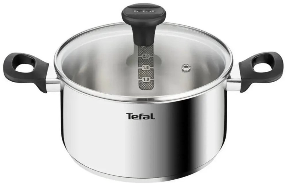 Кастрюля 3 л, Tefal Edition G7404474 нержавеющая сталь