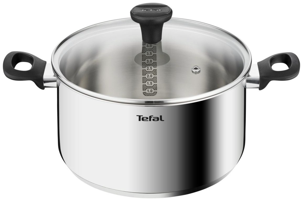 Кастрюля 5 л, Tefal G7404674 нержавеющая сталь
