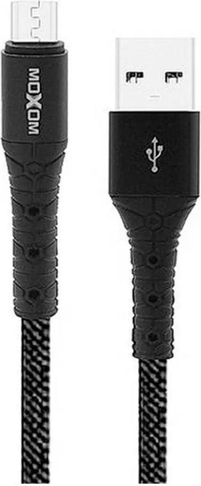 Кабель Moxom USB 2.0 (M), USB TypeC (M) черный купить,490