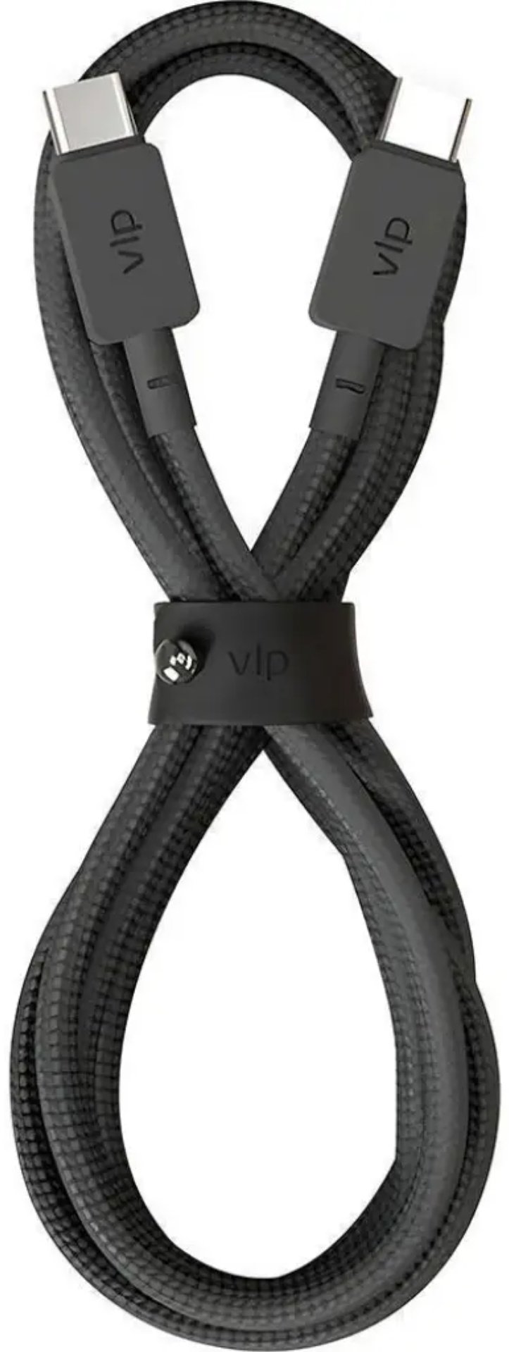 Кабель VLP USB TypeC (M) черный