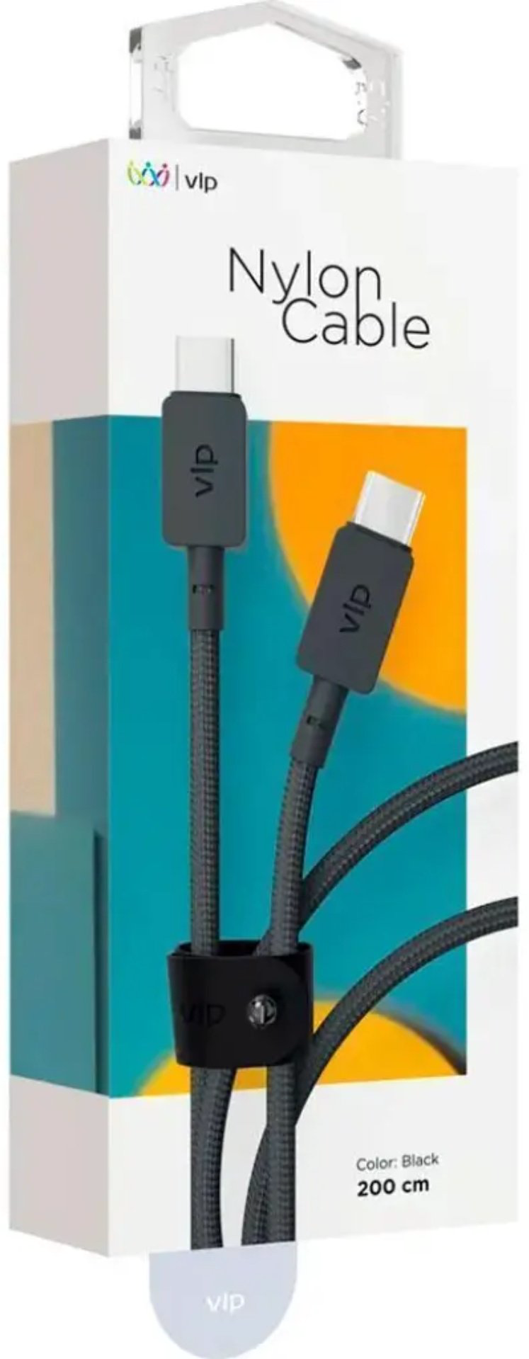 Кабель VLP USB TypeC (M) черный купить,NaN