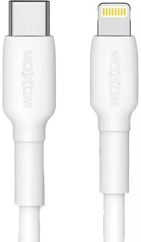 Кабель Moxom Lightning (M), USB 2.0 (M) белый