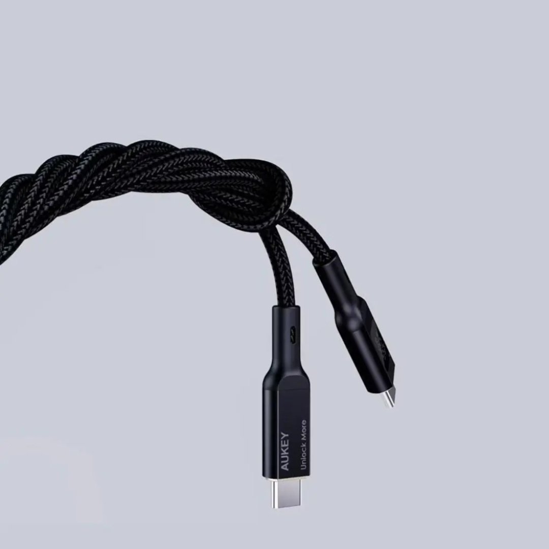 Кабель Aukey USB TypeC (M) черный - ForteMarket Кабель Aukey USB TypeC (M) черный купить,0
