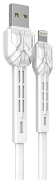 Кабель Moxom Lightning (M), USB 2.0 (M) белый купить,NaN