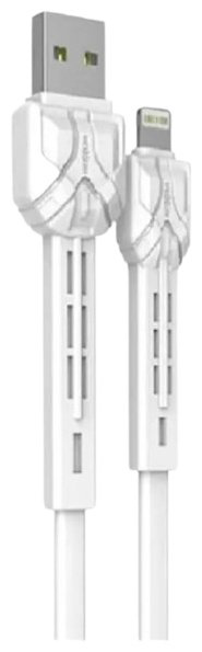 Кабель Moxom Lightning (M), USB 2.0 (M) белый купить,NaN