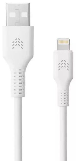Кабель Rocket USB Type-A (M), Lightning (M) белый