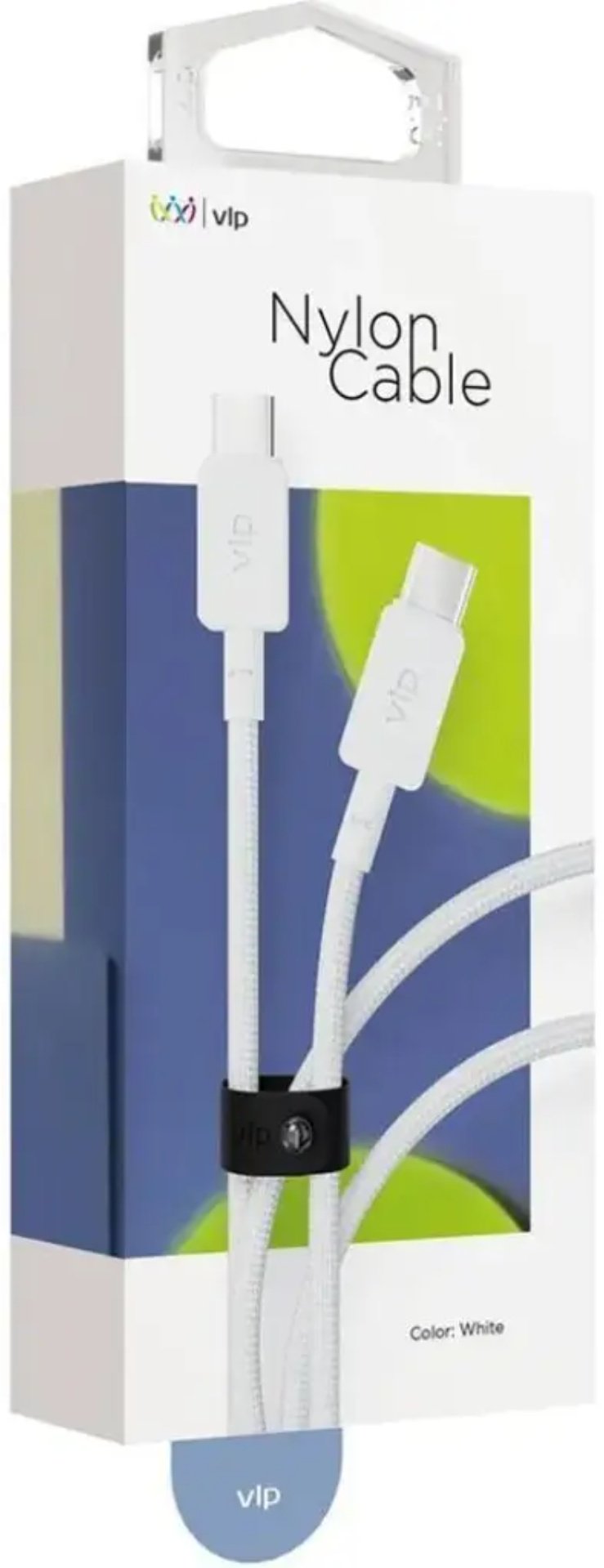 Кабель VLP USB TypeC (M) белый