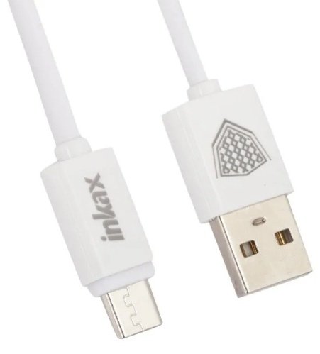 Кабель Inkax USB 3.0 (M), micro-USB 2.0 (M) белый