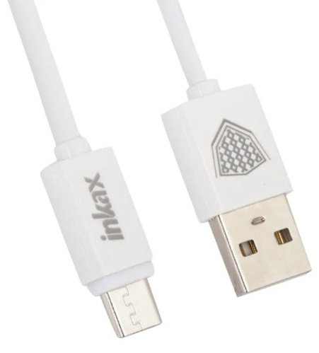 Кабель Inkax USB 3.0 (M), micro-USB 2.0 (M) белый купить,NaN