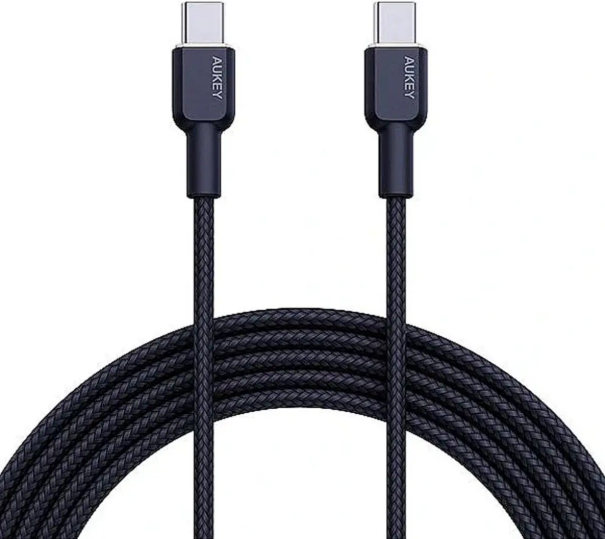 Кабель Aukey USB TypeC (M) черный купить,NaN