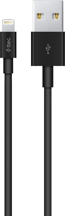 Кабель TTEC Lightning (M), USB Type-A (M) черный