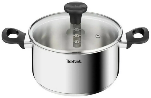 Кастрюля 3 л, Tefal Edition G7404474 нержавеющая сталь