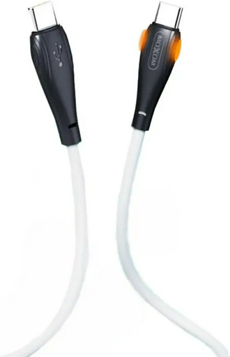 Кабель Moxom USB TypeC (M) белый