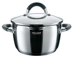 Кастрюля 5.7 л, Rondell Flamme RDS-025 сталь