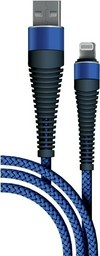 Кабель BoraSCO Lightning (M), USB 2.0 (M) синий