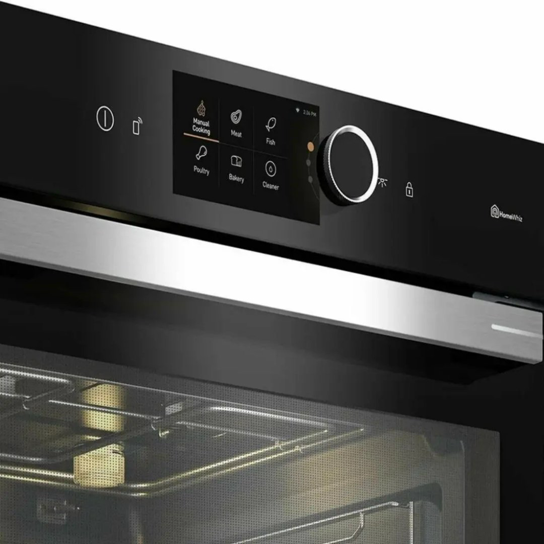 Духовой шкаф Grundig GEBM19600BCHI черный, серебристый купить,NaN