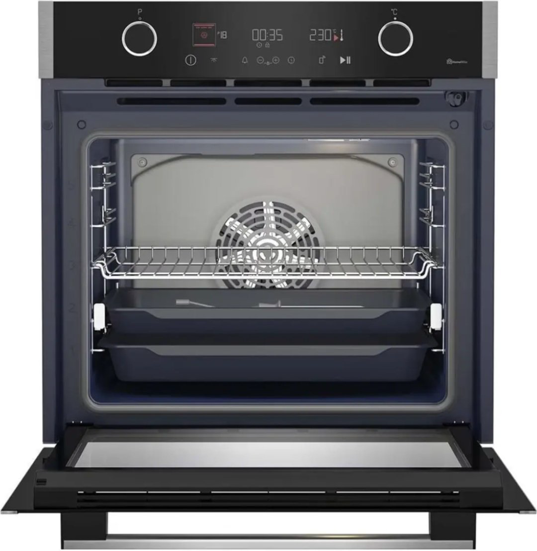 Духовой шкаф Grundig GEBM19400BCH серый, черный купить,NaN