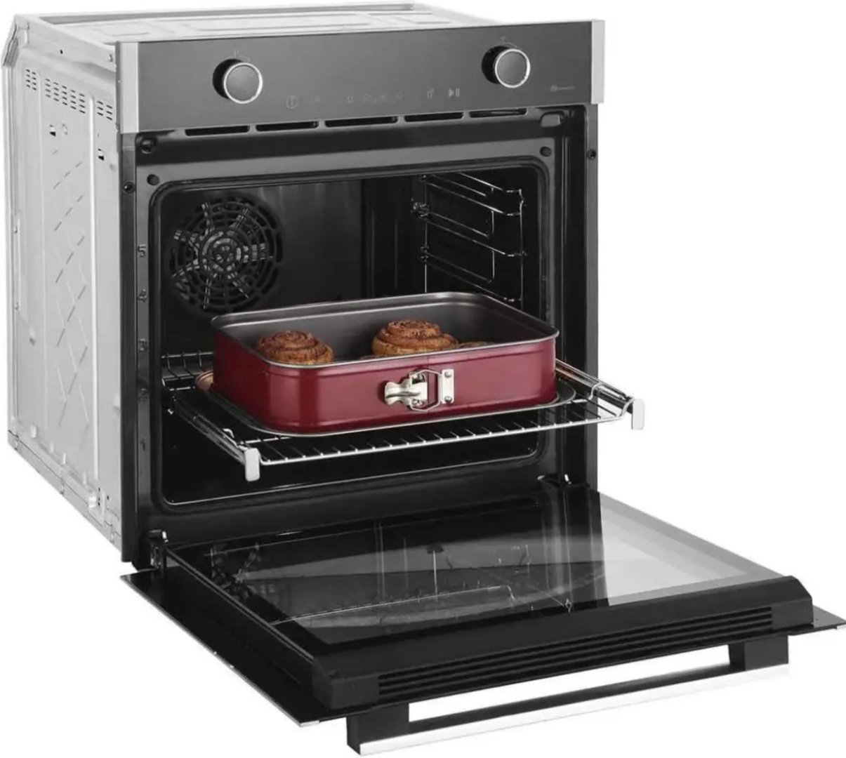 Духовой шкаф Grundig GEBM19400BCH серый, черный купить,NaN