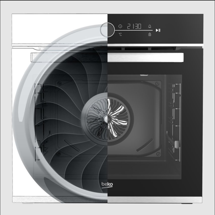 Духовой шкаф BEKO BBIM174N0BE черный - ForteMarket Духовой шкаф BEKO BBIM174N0BE черный купить,0
