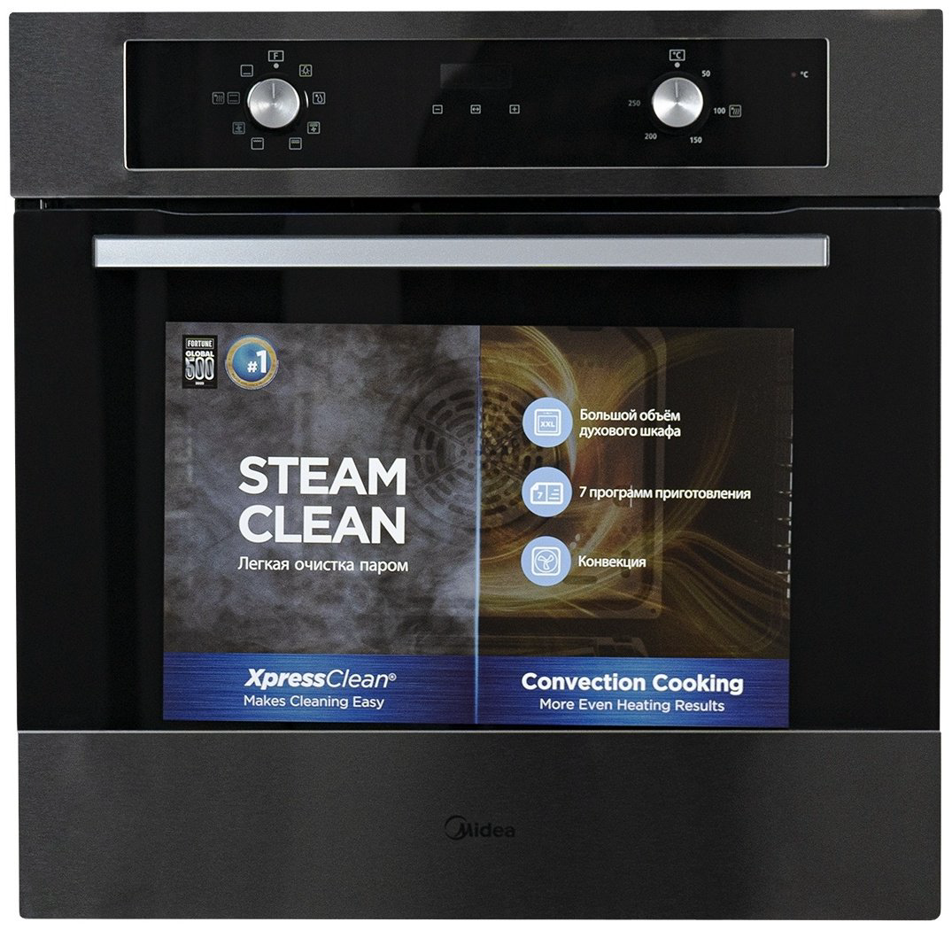 Духовой шкаф Midea MO670A4X серебристый купить,NaN