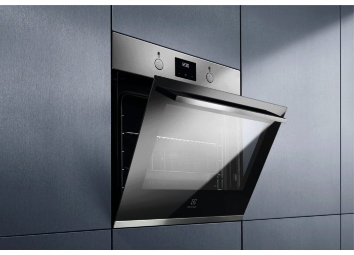 Духовой шкаф Electrolux EOF3H40BX серый купить,0