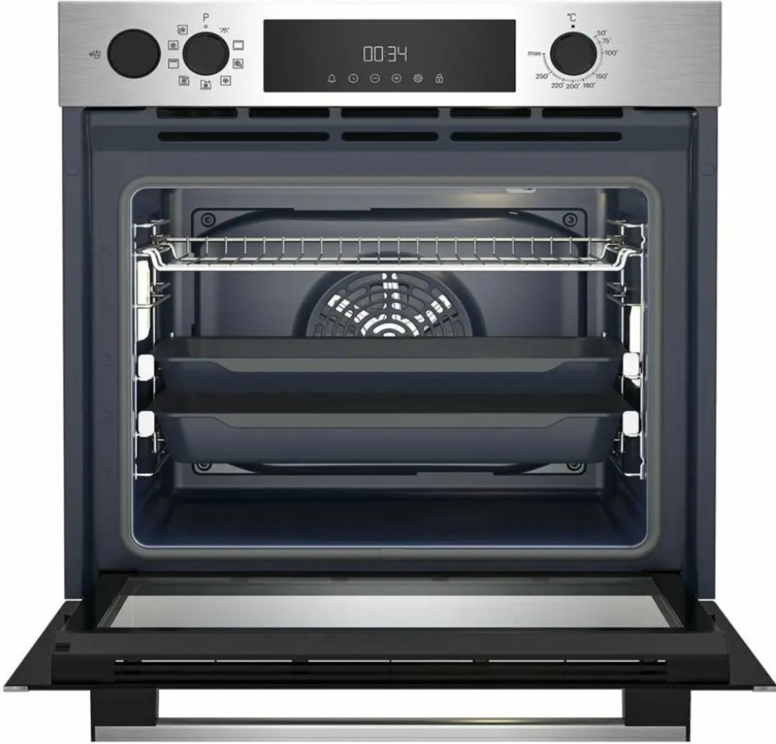 Духовой шкаф Grundig GEBD11300X серый купить,NaN