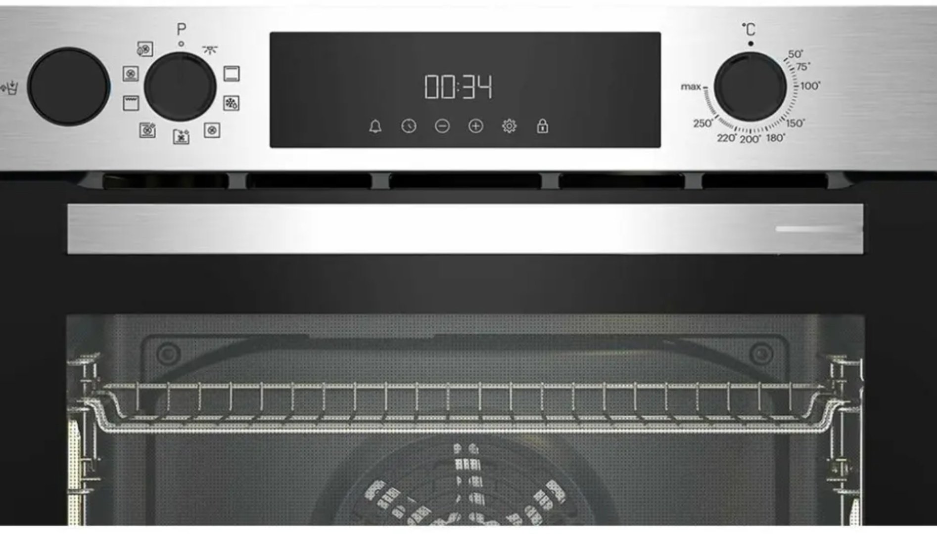 Духовой шкаф Grundig GEBD11300X серый купить,0